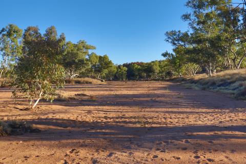 Der rei&szlig;ende Todd River