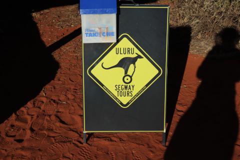 K&auml;ngurus haben wir leider nicht damit fahren gesehen.